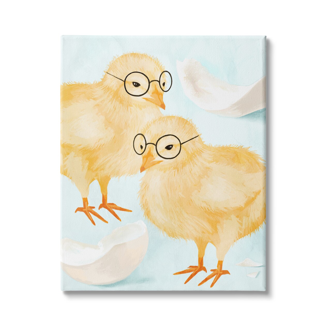 Stupell Industries Easter Chicks Hatched Eggs Canvas Wall Art